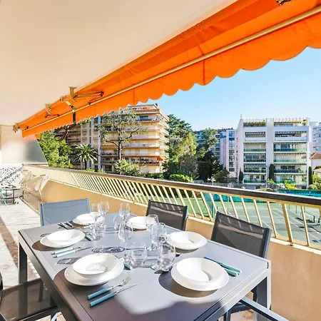 Lacour - 2 Bedroom - Large Terrace - 2 Min From The Croisette & Beaches
