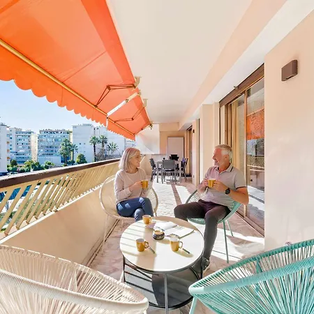 Lacour - 2 Bedroom - Large Terrace - 2 Min From The Croisette & Beaches Канны