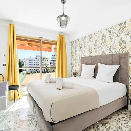 Апартаменты Lacour - 2 Bedroom - Large Terrace - 2 Min From The Croisette & Beaches
