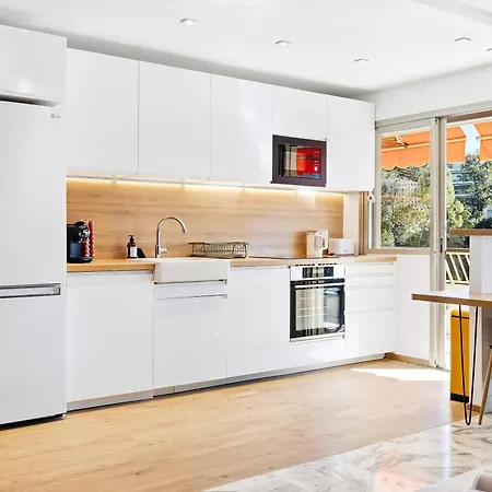 Апартаменты Lacour - 2 Bedroom - Large Terrace - 2 Min From The Croisette & Beaches Канны