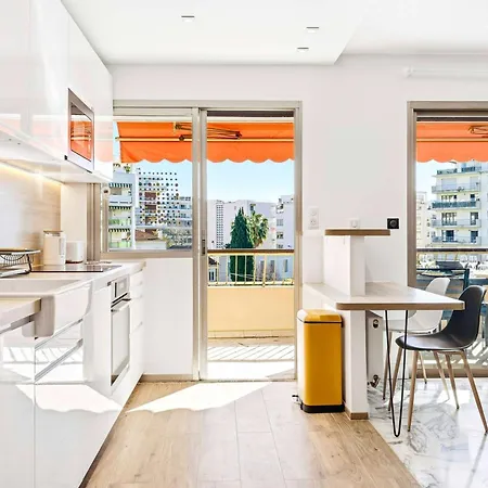 Lacour - 2 Bedroom - Large Terrace - 2 Min From The Croisette & Beaches Апартаменты
