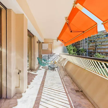 Apartament Lacour - 2 Bedroom - Large Terrace - 2 Min From The Croisette & Beaches Cannes