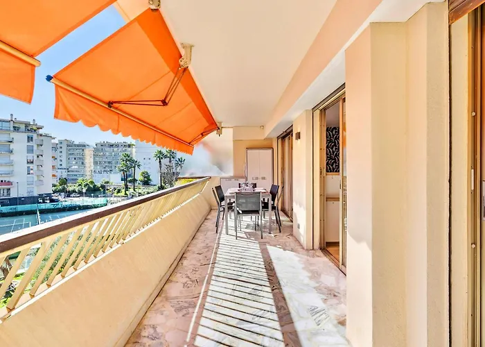 Lacour - 2 Bedroom - Large Terrace - 2 Min From The Croisette & Beaches Apartament *